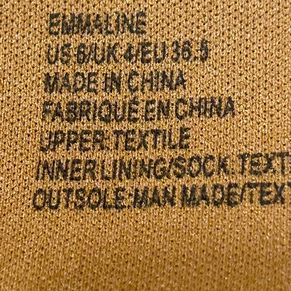 NWOT JustFab Emmaline Tall platform  boots camel color size 6 - Picture 7 of 7